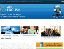 Tablet Screenshot of abcenglish.nl